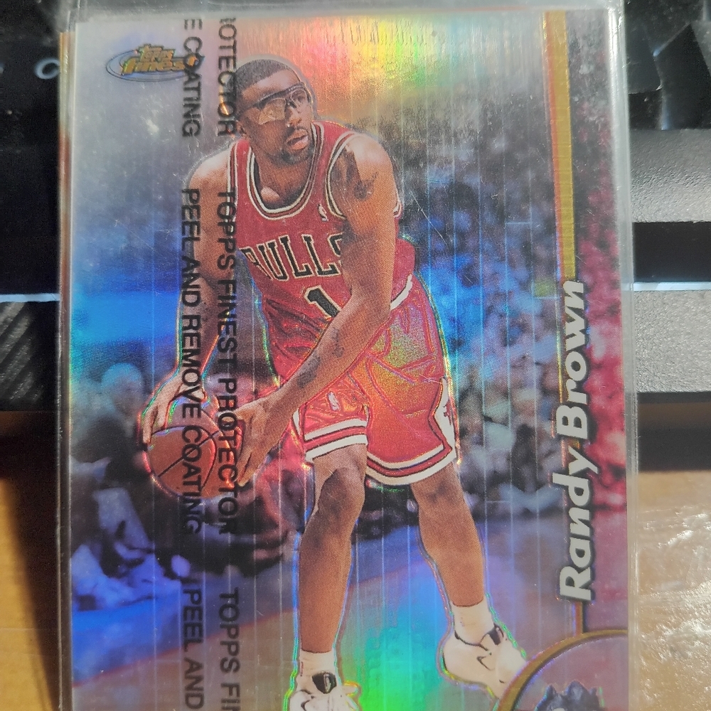 1998-99 Finest REFRACTOR #151 Randy Brown CHICAGO BULLS